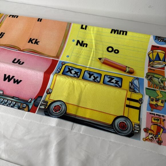 Vintage Betty Lukens Felt ABC Alphabet Kit Educational Activity Book Twelve - Picture 8 of 8